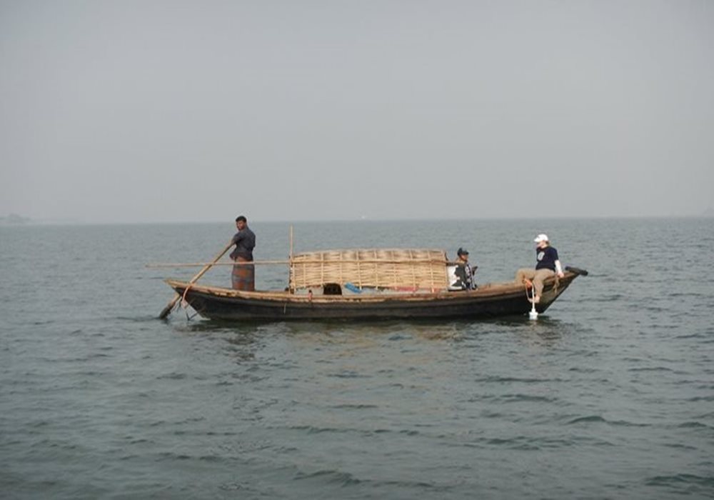 Measuring Meghna River Discharge with an Acoustic Doppler Current Profiler (ADCP)