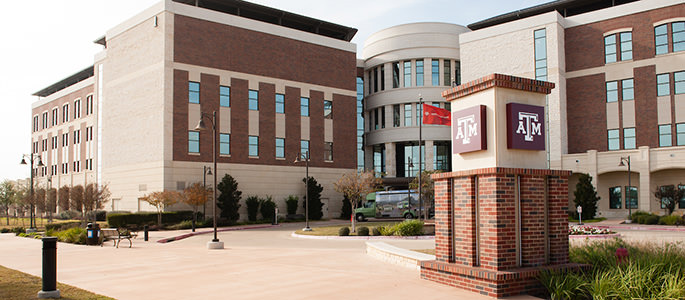 The College of Nursing building in Round Rock, Texas