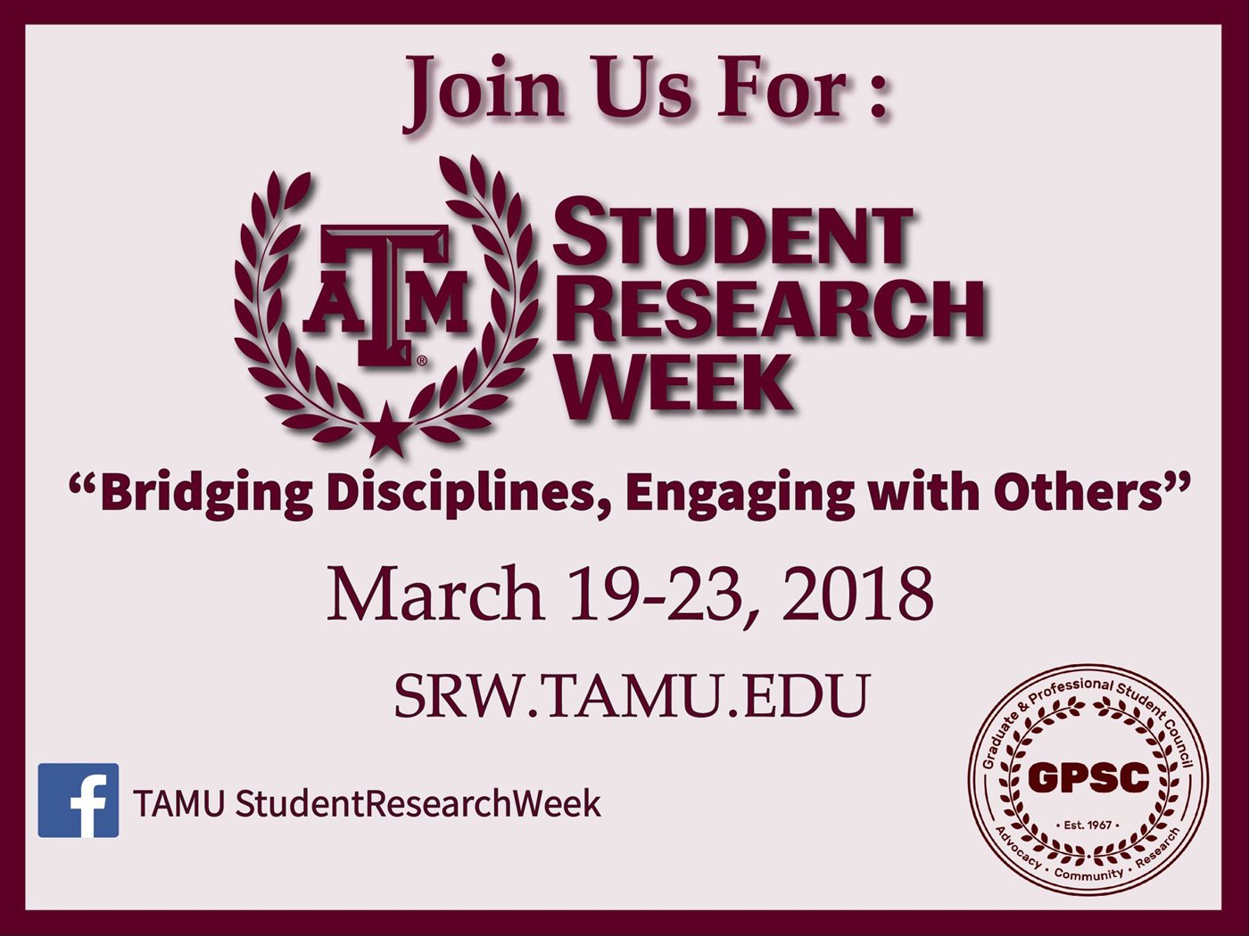 Another Year with the Student Research Week teaser image